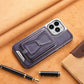 Луксозен бизнес кожен калъф за iPhone